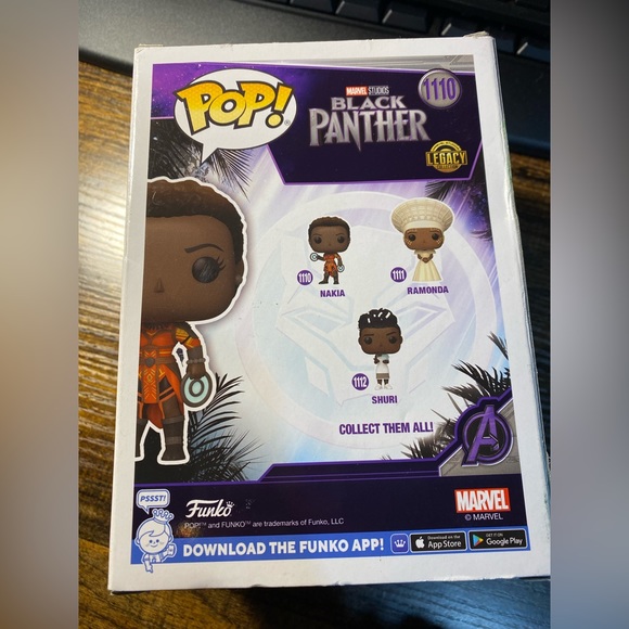 Funko Pop! Marvel Studios NAKIA #1110 - Picture 3 of 3
